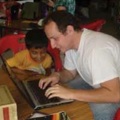 Dmitry Kogen working with children in India